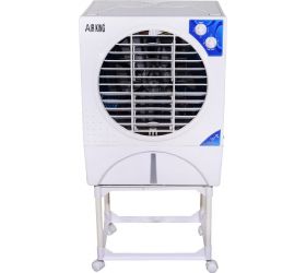 Air king 45 Liter Air Cooler Large Cooling Capacity Inverter Operated | Turbo Fan Technology | Honey Comb Pad With Plastic Net 45 L Tower Air Cooler White, Blue, image